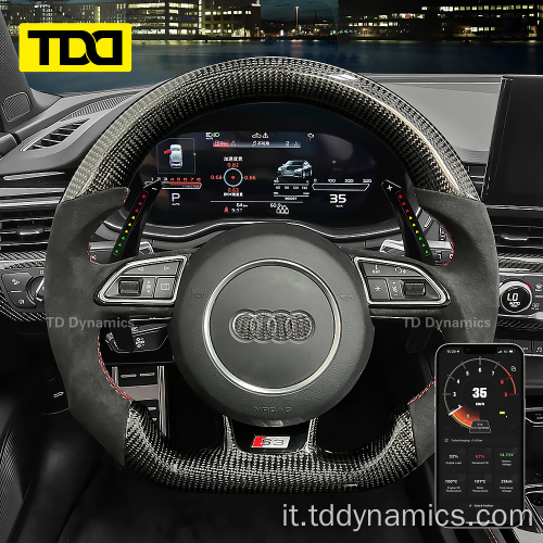 Estensione del cambio a paddle a LED per Audi A5
